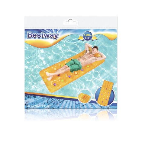 Dmuchany Materac Do Pływania Żółty 188 x 71 cm Bestway 43014 Dmuchany Materac Do Pływania Żółty 188 x 71 cm Bestway 43014