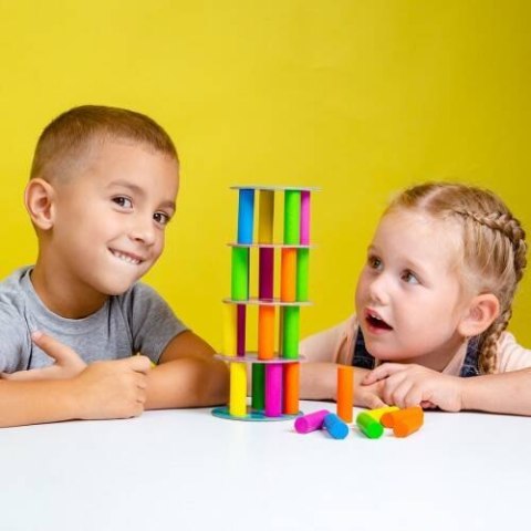 GRA EDUKACYJNA MEGA BOOM UKŁADANIE WIEŻY KARTY ZADAŃ ROTER KAFER GRA EDUKACYJNA MEGA BOOM UKŁADANIE WIEŻY KARTY ZADAŃ ROTER KAFER