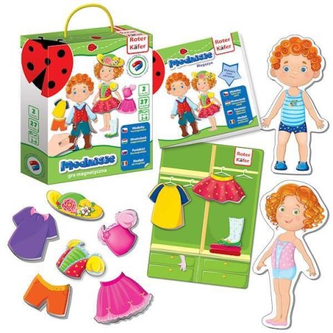GRA MAGNETYCZNA MODNISIE TWORZENIE STYLIZACJI FIGURKI ROTER KAFER GRA MAGNETYCZNA MODNISIE TWORZENIE STYLIZACJI FIGURKI ROTER KAFER