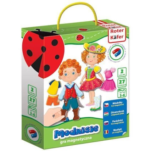 GRA MAGNETYCZNA MODNISIE TWORZENIE STYLIZACJI FIGURKI ROTER KAFER GRA MAGNETYCZNA MODNISIE TWORZENIE STYLIZACJI FIGURKI ROTER KAFER