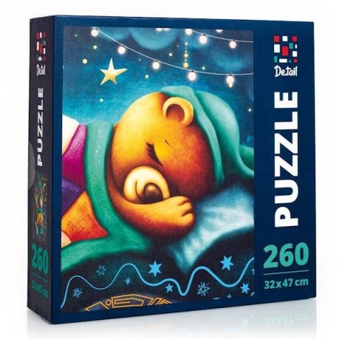 PUZZLE ŚPIĄCY MIŚ UROCZY ZESTAW UKŁADANKA 260 ELEMENTÓW ROTER KAFER PUZZLE ŚPIĄCY MIŚ UROCZY ZESTAW UKŁADANKA 260 ELEMENTÓW ROTER KAFER