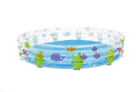 Dmuchany Basen Morski Świat 183 x 33 cm Bestway 51005 Dmuchany Basen Morski Świat 183 x 33 cm Bestway 51005