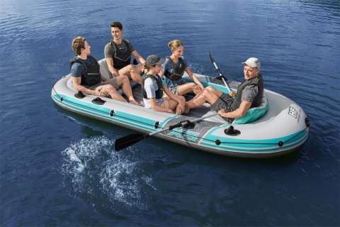 Dmuchany Ponton 5 Osobowy 364 x 166cm Bestway 65159 Niebieski Dmuchany Ponton 5 Osobowy 364 x 166cm Bestway 65159 Niebieski