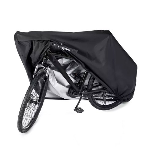 Pokrowiec plandeka osłona na grilla rower motor meble ogrodowe XL czarny Pokrowiec plandeka osłona na grilla rower motor meble ogrodowe XL czarny