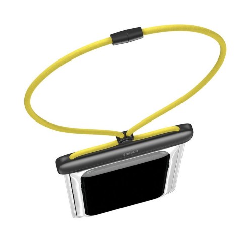 Uniwersalny wodoodporny pokrowiec etui na telefon max 7.2'' na basen nad wodę żółty Uniwersalny wodoodporny pokrowiec etui na telefon max 7.2'' na basen nad wodę żółty