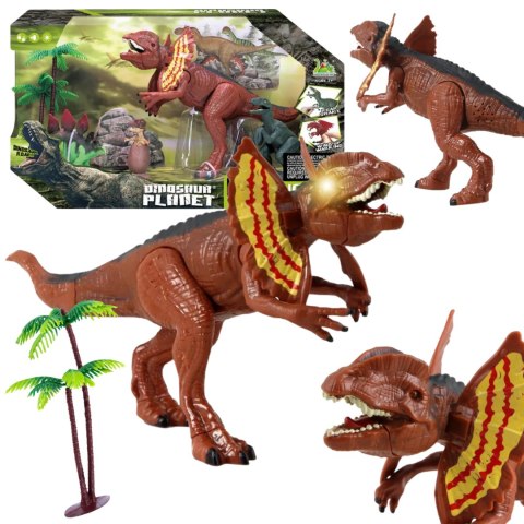 ZESTAW 4 FIGUREK DINOZAURÓW 2 DRZEWKA EFEKTY DŹWIĘKOWE I ŚWIETLNE ZESTAW 4 FIGUREK DINOZAURÓW 2 DRZEWKA EFEKTY DŹWIĘKOWE I ŚWIETLNE