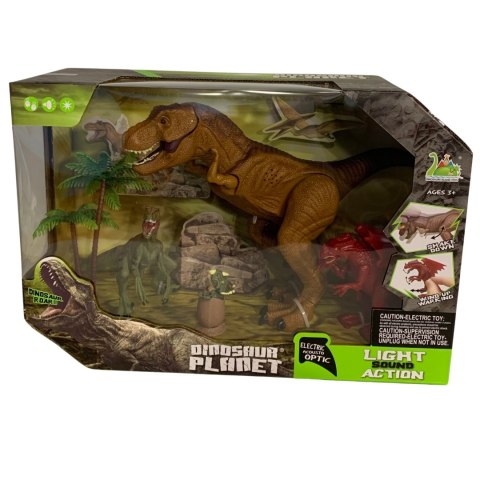 ZESTAW 4 FIGUREK DINOZAURÓW 2 DRZEWKA EFEKTY DŹWIĘKOWE I ŚWIETLNE ZESTAW 4 FIGUREK DINOZAURÓW 2 DRZEWKA EFEKTY DŹWIĘKOWE I ŚWIETLNE