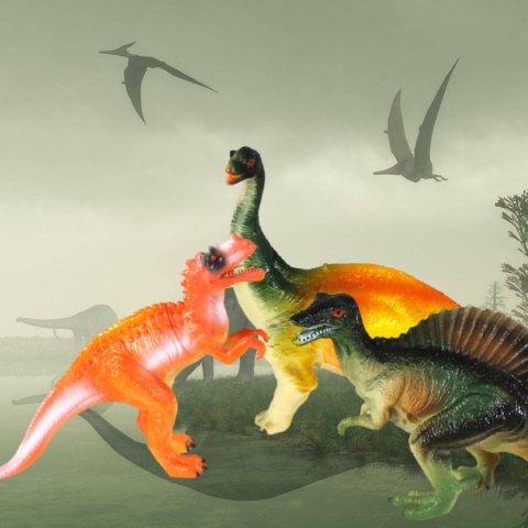 ZESTAW DINOZAURÓW FIGURKI DINOZAUR 6 SZTUK T-REX ZESTAW DINOZAURÓW FIGURKI DINOZAUR 6 SZTUK T-REX