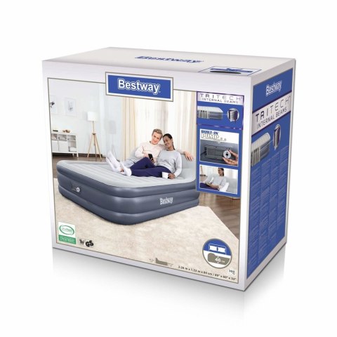 Dmuchany Materac Z Pompką 226 x 152 x 84 cm Bestway 67923 Dmuchany Materac Z Pompką 226 x 152 x 84 cm Bestway 67923
