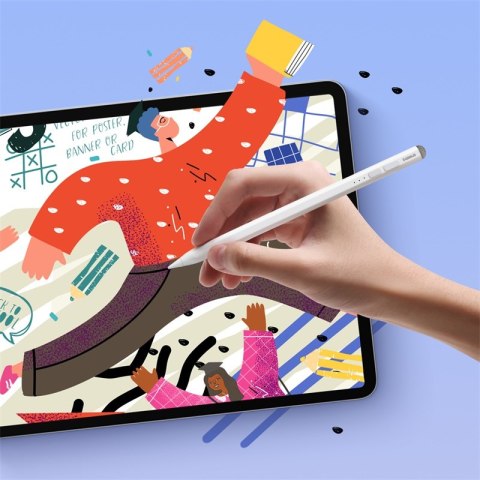 Aktywny rysik stylus Apple Smooth Writing 2 ze wskaźnikiem LED + kabel USB-C biały Aktywny rysik stylus Apple Smooth Writing 2 ze wskaźnikiem LED + kabel USB-C biały