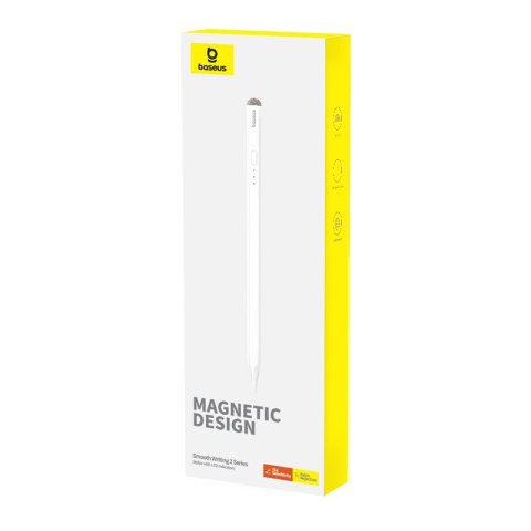 Aktywny rysik stylus Apple Smooth Writing 2 ze wskaźnikiem LED + kabel USB-C biały Aktywny rysik stylus Apple Smooth Writing 2 ze wskaźnikiem LED + kabel USB-C biały