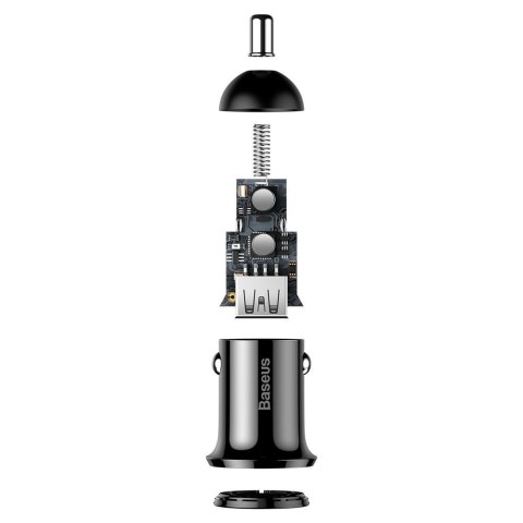 Ładowarka samochodowa Grain PRO 2x USB 4.8A czarny Ładowarka samochodowa Grain PRO 2x USB 4.8A czarny