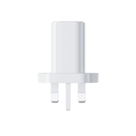 Ładowarka sieciowa wtyczka angielska UK FlashSeries USB-A USB-C 20W biała Ładowarka sieciowa wtyczka angielska UK FlashSeries USB-A USB-C 20W biała