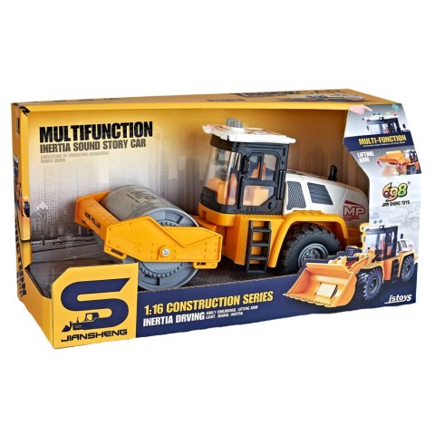 1: 16 Friction roller with lighting and music 1: 16 Friction roller with lighting and music