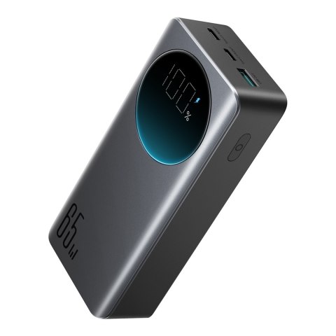 Cyfrowy powerbank 30000mAH 65W 3A USB USB-C czarny Cyfrowy powerbank 30000mAH 65W 3A USB USB-C czarny