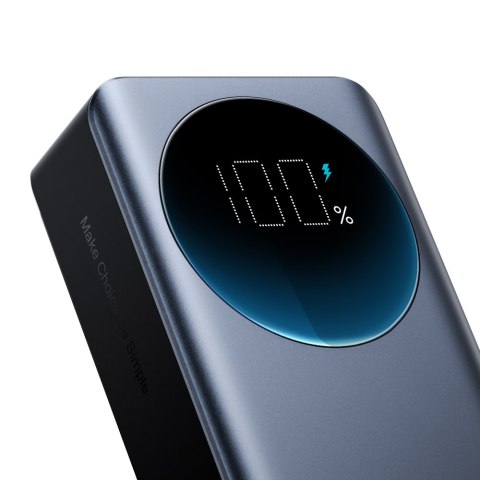 Cyfrowy powerbank 30000mAH 65W 3A USB USB-C czarny Cyfrowy powerbank 30000mAH 65W 3A USB USB-C czarny