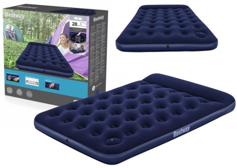Dmuchany Materac Z Pompką 191 x 137 x 28 cm Bestway 67225 Dmuchany Materac Z Pompką 191 x 137 x 28 cm Bestway 67225