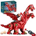 Electric triple head mechanical dragon