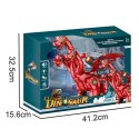 Electric triple head mechanical dragon