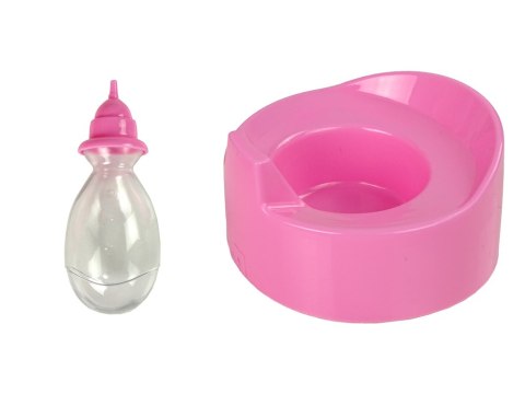 Lalka Piżama 30 cm Różowa Butelka Nocnik Pije Lalka Piżama 30 cm Różowa Butelka Nocnik Pije