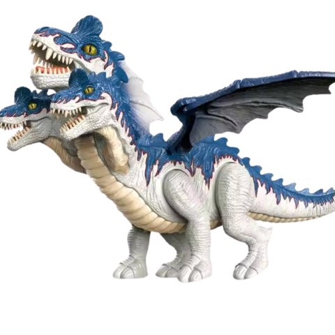 Motorized triple-headed fire dragon Motorized triple-headed fire dragon