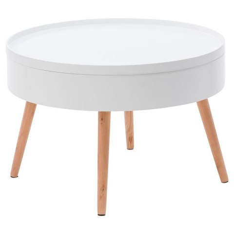 Stolik kawowy okrągły ze schowkiem 60cm Stolik kawowy okrągły ze schowkiem 60cm