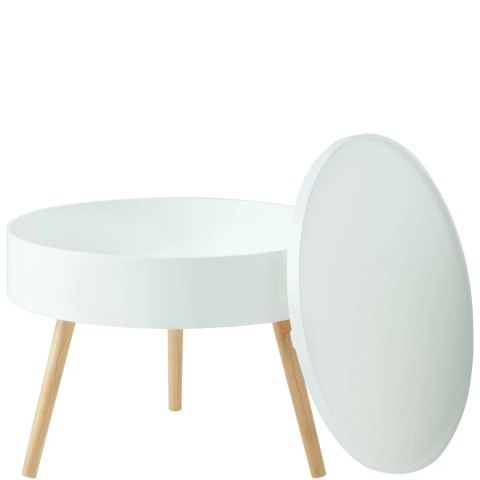 Stolik kawowy okrągły ze schowkiem 60cm Stolik kawowy okrągły ze schowkiem 60cm