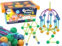 Zestaw Klocków 3D Konstrukcyjne Geometric 142el.