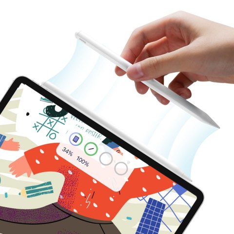 Aktywny rysik stylus do iPad Air / Pro Smooth Writing 2 Series Dual Charging biały Aktywny rysik stylus do iPad Air / Pro Smooth Writing 2 Series Dual Charging biały