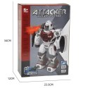Interaktywny Robot Inteligentny Zdalnie Sterowany Gestami Światła Led Para