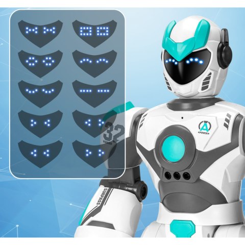 Interaktywny Robot Sterowanie Głosem Pilotem Diody Led Śpiewa Tańczy Mówi Interaktywny Robot Sterowanie Głosem Pilotem Diody Led Śpiewa Tańczy Mówi