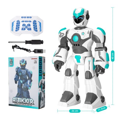 Interaktywny Robot Sterowanie Głosem Pilotem Diody Led Śpiewa Tańczy Mówi Interaktywny Robot Sterowanie Głosem Pilotem Diody Led Śpiewa Tańczy Mówi