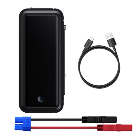 Jump starter do uruchamiania silnika 3000A 12V Powerbank USB-C / EC8 / DC - szary Jump starter do uruchamiania silnika 3000A 12V Powerbank USB-C / EC8 / DC - szary