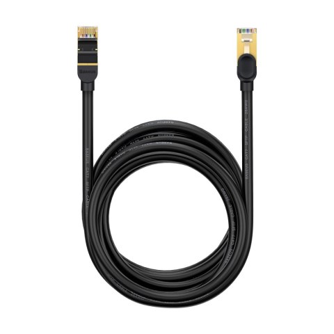 Kabel przewód sieciowy Ethernet LAN RJ-45 10Gbps skrętka 20m czarny Kabel przewód sieciowy Ethernet LAN RJ-45 10Gbps skrętka 20m czarny
