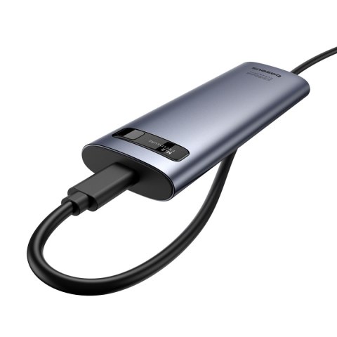 Kieszeń na dyski SSD 2230-2280 M.2 NVMe / M.2 SATA 10 Gbs szara Kieszeń na dyski SSD 2230-2280 M.2 NVMe / M.2 SATA 10 Gbs szara
