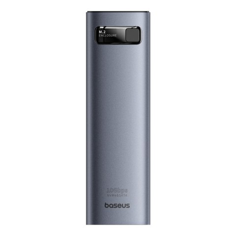 Kieszeń na dyski SSD 2230-2280 M.2 NVMe / M.2 SATA 10 Gbs szara Kieszeń na dyski SSD 2230-2280 M.2 NVMe / M.2 SATA 10 Gbs szara