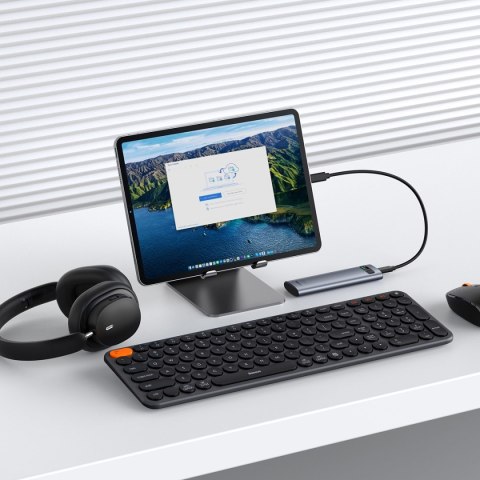 Kieszeń na dyski SSD 2230-2280 M.2 NVMe / M.2 SATA 10 Gbs szara Kieszeń na dyski SSD 2230-2280 M.2 NVMe / M.2 SATA 10 Gbs szara