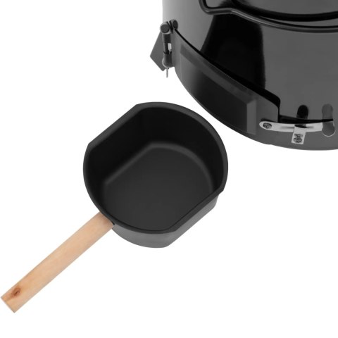 Kuchnia polowa kociołek emaliowany z paleniskiem grill 14 l Kuchnia polowa kociołek emaliowany z paleniskiem grill 14 l