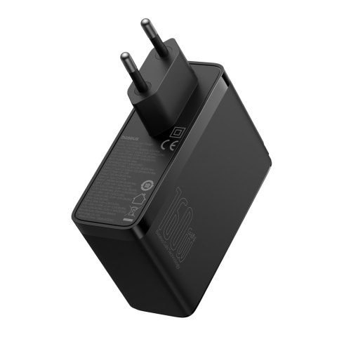 Ładowarka sieciowa PRO 160W GaN GaN5 2x USB-C / USB-A + kabel USB-C czarny Ładowarka sieciowa PRO 160W GaN GaN5 2x USB-C / USB-A + kabel USB-C czarny