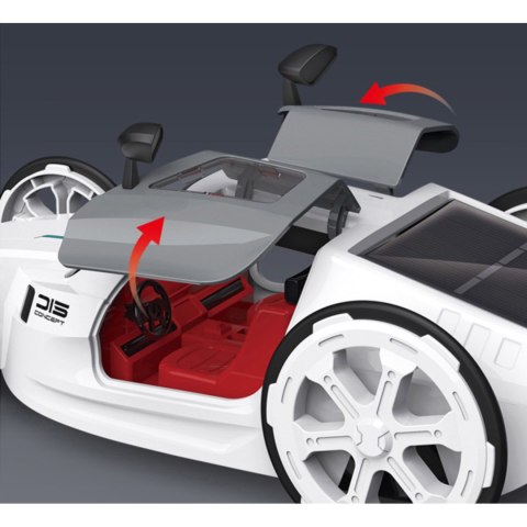 Samochód Auto Sportowe Dwa Tryby Ruchu Panele Słoneczne Otwierane Drzwi Samochód Auto Sportowe Dwa Tryby Ruchu Panele Słoneczne Otwierane Drzwi
