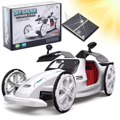 Samochód Auto Sportowe Dwa Tryby Ruchu Panele Słoneczne Otwierane Drzwi Samochód Auto Sportowe Dwa Tryby Ruchu Panele Słoneczne Otwierane Drzwi
