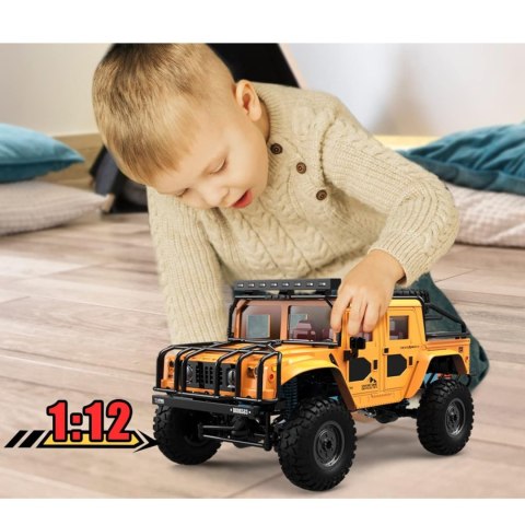 Samochód Terenowy Hummer Zdalnie Sterowany Pilotem Napęd 4x4 Światła Led Samochód Terenowy Hummer Zdalnie Sterowany Pilotem Napęd 4x4 Światła Led