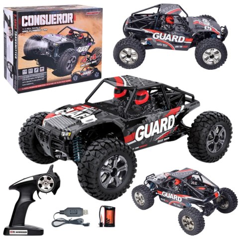 Samochód Terenowy Zdalnie Sterowany Pilotem Akumulator Napęd 4x4 2,4 GHz Samochód Terenowy Zdalnie Sterowany Pilotem Akumulator Napęd 4x4 2,4 GHz