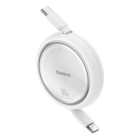 Kabel przewód wysuwany zwijany USB-C 100W Free2Draw Mini 1m biały Kabel przewód wysuwany zwijany USB-C 100W Free2Draw Mini 1m biały