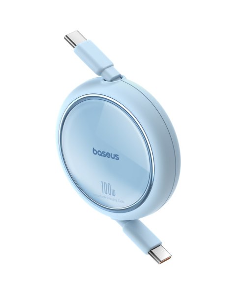 Kabel przewód wysuwany zwijany USB-C 100W Free2Draw Mini 1m niebieski Kabel przewód wysuwany zwijany USB-C 100W Free2Draw Mini 1m niebieski