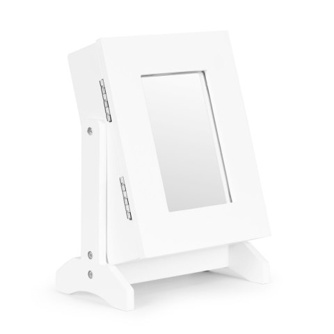 Organizer pudełko szkatułka na biżuterię z lustrem ModernHome Organizer pudełko szkatułka na biżuterię z lustrem ModernHome
