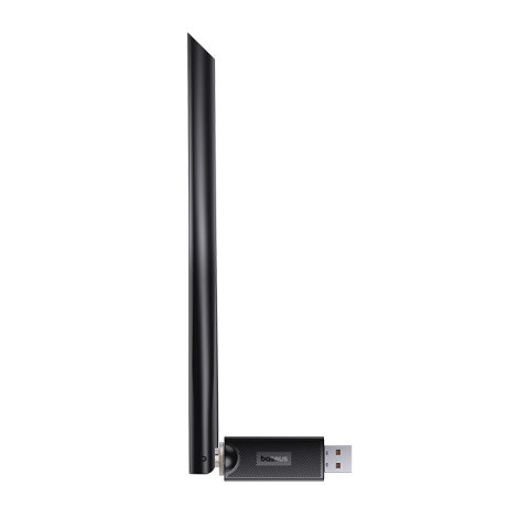 Zewnętrzna karta sieciowa USB WiFi 2.4GHz 150Mb/s z anteną 6dBi czarna Zewnętrzna karta sieciowa USB WiFi 2.4GHz 150Mb/s z anteną 6dBi czarna