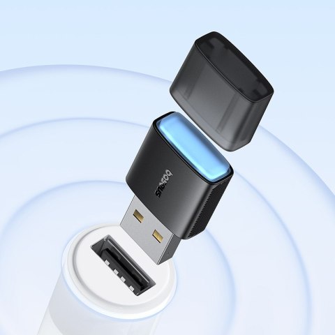 Zewnętrzna karta sieciowa USB WiFi 2.4GHz 300Mb/s czarna Zewnętrzna karta sieciowa USB WiFi 2.4GHz 300Mb/s czarna