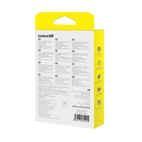 Zewnętrzna karta sieciowa USB WiFi 2.4GHz 300Mb/s czarna Zewnętrzna karta sieciowa USB WiFi 2.4GHz 300Mb/s czarna