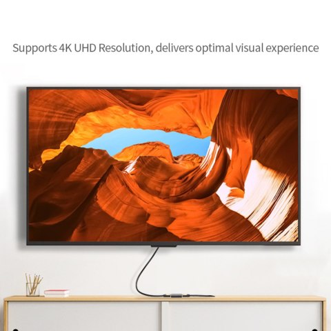 Złączka mufa do kabli HDMI 4K HD wzmacniacz sygnału do 40 metrów czarny Złączka mufa do kabli HDMI 4K HD wzmacniacz sygnału do 40 metrów czarny